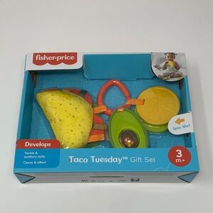 Fisher-Price Taco Tuesday Gift Set - Yellow and Orange